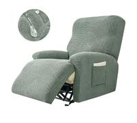 Waterproof Sofa Cover Relax Sofa Slipcover Lazy Chair Protector Solid Color Cushion Cover 1/2/3/4-Seater Leaf Texture Furniture Protector Home Decor