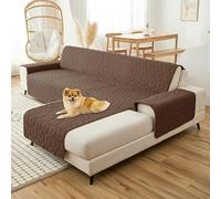 Waterproof Sofa Cover Reversible Non- Slip Sofa Cover L Shape Sectional Couch Cover, Luxury Furniture Protector, Chaise Lounge Cover Washable Sofa Protector for& Pets Four Seasons Universal