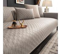 Waterproof Sofa Covers for Pets Couch Cover for Dogs Sofa Slipcovers for Sectionals Sofa Protector Cover for Reclining L Shape for Living Room (Sold by Size） ( Color : Light gray , Size : 70X240CM )