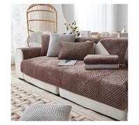 Waterproof Sofa Covers Non-Slip Couch Protectors for Leather Furniture Universal Fit Couch Slipcovers Seasonal Furniture Protection (Corner D 90 * 120cm)