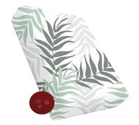Waterproof Sofa Seat Cushion Cover with Zipper, 60x60cm & 50x50cm, Chair Seat Pads Cover for Indoor & Outdoor Patio Rattan Furniture(A20,50x55x10 cm)