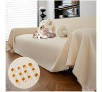Waterproof Sofa Slipcovers - Non-Slip Cushion Covers for L-Shaped Sofas - 100% Secure Fit - Ideal for 1 to 4 Seater Sofas