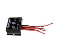 Waterproof Solar Charge Controller 10A 12V/24V for PWM Solar Panel for battery Charging, IP65 for Outdoor Power Supply Accessory with Overcharge Protection(12.8V 10A LIFIPO4)
