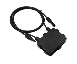 Waterproof Solar Junction Box IP67 180W-300W PV Panel Connection Box with 98x134x24mm Terminal Block for Amorphous Thin Film Modules