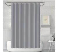 Waterproof Solid Color Shower Curtain 183x183cm Bathroom Decoration Artistic Bathtub Divider with Hooks Stylish Bathroom Accessories Mold Resistant & Easy to Clean