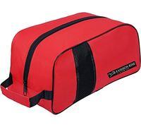 Waterproof Sports Boot/Shoe/Travel Bag for Football Cricket Rugby Golf Toiletry Gym for Men/Women (Red)