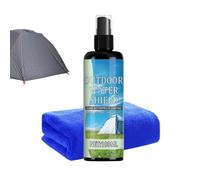 Waterproof Spray Fabric Protector - 100ml Liquid Resistant Heavy Duty Spray | Canvas Nylon Polyester Backpacks Tents Soft Shells Rain Gear Jackets Outdoor Apparel Accesories Equipment Durable Sealant