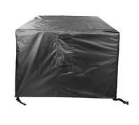 Waterproof Square Garden Table Cover 230x165x80cm UV Resistant Rip Proof Patio Furniture Protector Durable Outdoor Cover for Garden and Patio Use Black
