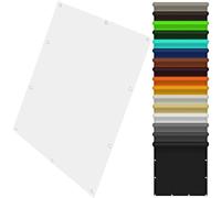 Waterproof Square Sun Shade Sail 220x230cm - UV & Wind Protection for Outdoor Use, Perfect for Camping, Patio, Pool - Includes Ties, White Color