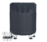 Waterproof, stable, foldable trampoline tarpaulin, outdoor children's trampoline rain cover for garden and conservatory, practical protection against sun and snow