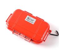Waterproof Storage Box Large Outdoor Shockproof Waterproof Boxes Survival Airtight Case Plastic Survival Box Container Storage Case for Camping Boating Fishing or Any Other Water Sport (red)