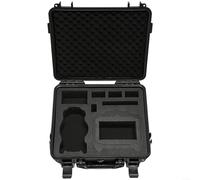 Waterproof Storage Case for DJI Lito 1/X1, PP Explosion-Proof Hard Shell with Shoulder Strap, Portable Travel Carry Box for Outdoor Protection, Black