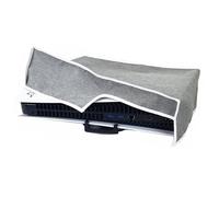 Waterproof Storage Case, Protective Dust Cover, Gaming Storage Bag, Anti-Scratch Soft Lining Protective Bag for Gamers & Travel Use, 39x26x9 cm, 60g, Black and Gray