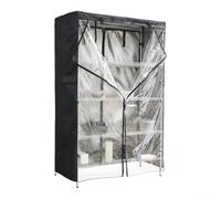 Waterproof Storage Rack Cover 420D Oxford Garden Shelf Protector Outdoor Metal Shelving Dust Cover Weatherproof Garage Organizer Cover UV Resistant Patio Rack Shield Heavy Duty(60x24x71)