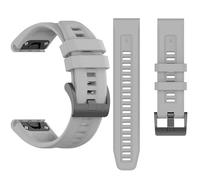 Waterproof Straps fit for Garmin Fenix 7S / Fenix 6S / Fenix 5S Strap, 20mm Classic Soft Sports Strap for Women Men (Grey)