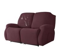 Waterproof Stretch Soft Polyester Recliner Chair Cover with Side Pockets Armchair Slipcover for Lazy Boy Reclining Sofa