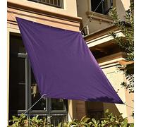 Waterproof Sun e Sail 1.2x2.2M 95% UV Protect Canopy for Garden Patio & Par Water Resistant ning with Free Rope Purple Outdoor Sune 22051