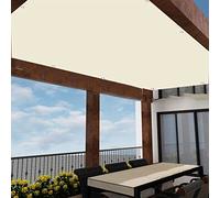Waterproof Sun e Sail Canopy 95% UV Block Polyester Cover with Eyts for Patio Deck Pera Beach 0.9x9m (65)