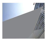 Waterproof Sun e Sail U V Block Canopy Cover for Patio Backyard & Garden Ventilated Polyester e Cloth with Free Rope 62 (Light Color)