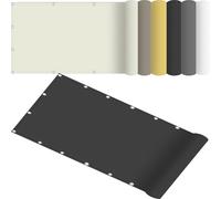 Waterproof Sun Shade Sail 220x325cm, UV Protection Canopy for Patio, Deck & Pergola - Rectangular Outdoor Shade with Free Rope, Dark Gray Windbreak