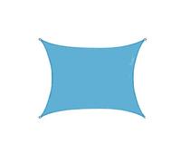Waterproof Sun Shade Sail for Outdoor Use UV Protection 98% Purple & Light Blue Canopy for Garden Patio Yard Party 2m x 5m Größe