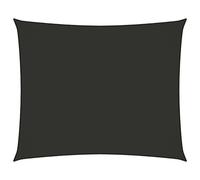 Waterproof Sun Shade Sail UV Protection Canopy for Garden Patio Balcony - Windproof Rectangle 5x6m Oxford Fabric Anthracite Outdoor Sun Protection