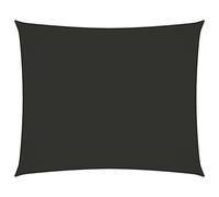 Waterproof Sun Shade Sail - UV Protection Wind Resistant Rectangle 3x4m Oxford Fabric - Perfect for Garden Terrace Balcony Outdoor Areas - Anthracite Color