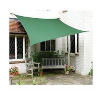 Waterproof Sun Shade Sails Rectangle 2x3m, Sunshade Cloth Waterproof Sunscreen Awning Canopy 98% UV Block Outdoor Garden Patio Party Gazebo Yard Pergola with Rope - Dark Green