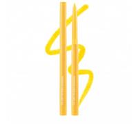 Waterproof Sunburst Yellow Creme Gel Eyeliner Pencil, Long Lasting Smudge Proof Cream Eye Liner, Smooth Glide Twist Up Eye Pencil for Precise & Creative Eye Makeup