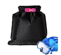 Waterproof Swimming Bag, Reusable Waterproof Clothing Storage - Waterproof Bathing Bag with Coveralls, for Men, Teenagers, Students, Glasses, Soap Box, Hiking, Cruise, Camping, Kayaking, Pink, Se