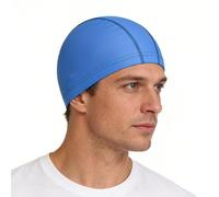 Waterproof Swimming Cap, Ear Protection in Training, Long Hair Cap with Beautiful Design - for Lakes, Rivers, Water Parks, Training, Exercise, Shower, SPA,