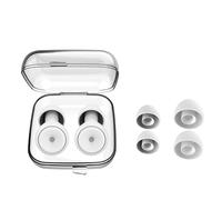 Waterproof Swimming Earplugs Silicone Materials with Advanced Noise Cancelling for Restful Sleep Comfort Fit Includes Two Size Option Earplugs