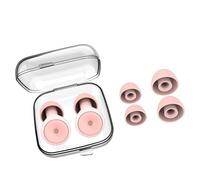 Waterproof Swimming Earplugs Silicone Materials with Advanced Noise Cancelling for Restful Sleep Comfort Fit Includes Two Size Option Swimming Earplugs