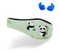 Waterproof Swimming Headband for Babies, Toddlers, Kids, Adults - Designed for Swimmer's Ears - Elastic Swim Hair Guard & Ear Guard - Keep Water Out, Hold Earplugs in Band