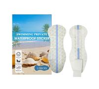 Waterproof Swimming Pool Pads for Women, 2 Pieces Private Protective Strips for the Swimming Pool, Breathable for Women Swimmers and Pool Owners for Beach Trips, Lake Floating Summer Camp Am