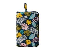 Waterproof Swimsuit Bag | with Embedded Towel 2 in 1 Reusable Pouch | with Handle and Zipper Bathing Suit Bag | for Wet Clothes Beach Travel Pool Boat