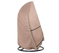 Waterproof Swing Egg Chair Cover - 120x90cm Heavy Duty Egg Seat Protector, Durable Outdoor Indoor Cover | Patio Backyard Garden Balcony Living Room Porch Hotel Poolside Furniture Protection