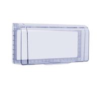 Waterproof Switch Plug Outlet Cover Washroom Protection Receptacle Protector Blue 22.3x10.5x4.5 cm