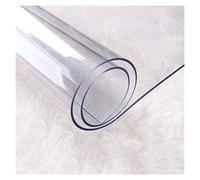 Waterproof Table Cover for Chairs, Soft Glass Table Protector, Transparent Round & Rectangular in Various Sizes (50 x 100 cm) - Ideal for Home & Office Decor