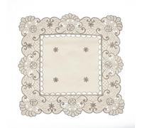 Waterproof Table For Runner With Embroidered Floral Cover For Home And Wedding Use, Made From Polyester, Smooth Feel And Easy To Maintain(40 * 196cm)