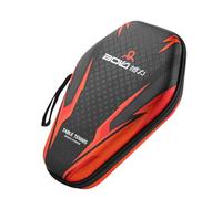 Waterproof Table Tennis Racket Bag EVA Ping Pong Paddle Hard Case Hexagonal Table Tennis Bat Cover