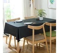 Waterproof Tablecloth 120 x 180 cm - Modern Minimalist PVC Rectangular Washable Table Cover - Vinyl Oilcloth for Dining Picnic and Outdoor Use