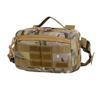 Waterproof Tactical Crossbody Chest Pack, Multi-Purpose Outdoor Waist Bag with Adjustable Strap, Durable Shoulder Sling(CP)