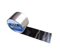 Waterproof Tanking Tape， god kvalitet Leak Repair Tape Outdoor,Aluminium Adhesive Tape,Self Adhesive Bitumen Sealant Tape,for Repairing Roof Crack,Gutter and Hole,Surface Crack(0.33x4m)