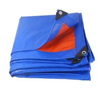 Waterproof Tarpaulin 2 x 2.9 m Polyethylene Tarp Cover with Grommets, Uv Tear Resistant Tarpaulin Sheet Garden Shade Covering for Car, Pool, Caravan, Garden Furniture, Blue