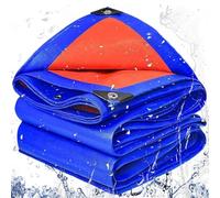 Waterproof Tarpaulin 320 x 390 cm Waterproof, Weatherproof, Frost-Resistant, UV Protection, Universal Garden Dry Cover up for Garden Furniture Shed Camping, C