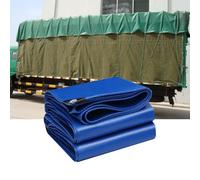 Waterproof Tarpaulin 400g/m² Heavy Duty Multi-Purpose Cover for Outdoor Use - Ideal for Kennels, Chicken Coops, Fishponds, Hay, Log Piles, Trailers, and Furniture