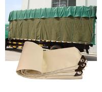 Waterproof Tarpaulin 400g/m² Heavy Duty Multi-Purpose Cover for Outdoor Use - Ideal for Kennels, Chicken Coops, Fishponds, Hay, Log Piles, Trailers, and Furniture
