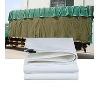 Waterproof Tarpaulin 400g/m² Heavy Duty Multi-Purpose Cover for Outdoor Use - Ideal for Kennels, Chicken Coops, Fishponds, Hay, Log Piles, Trailers, and Furniture
