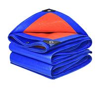 Waterproof Tarpaulin Heavy Tarp for Multipurpose Outdoor Use, Tear-resistant protective, Reinforced Eyelets Thick PE Tarpaulin, for Rain, Snow Custom size and color available (2m*2m|165g/m²)